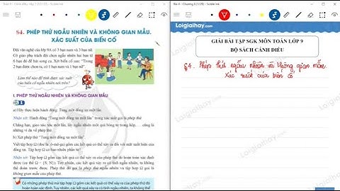 Toán 9 Cánh diều Bài 4. Phép thử ngẫu nhiên và không gian mẫu. Xác suất của biến cố - Cô Ngọc Anh