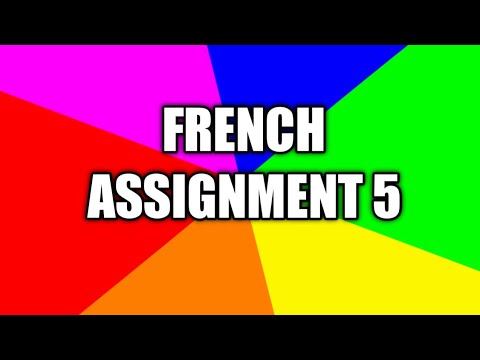 assignment francais