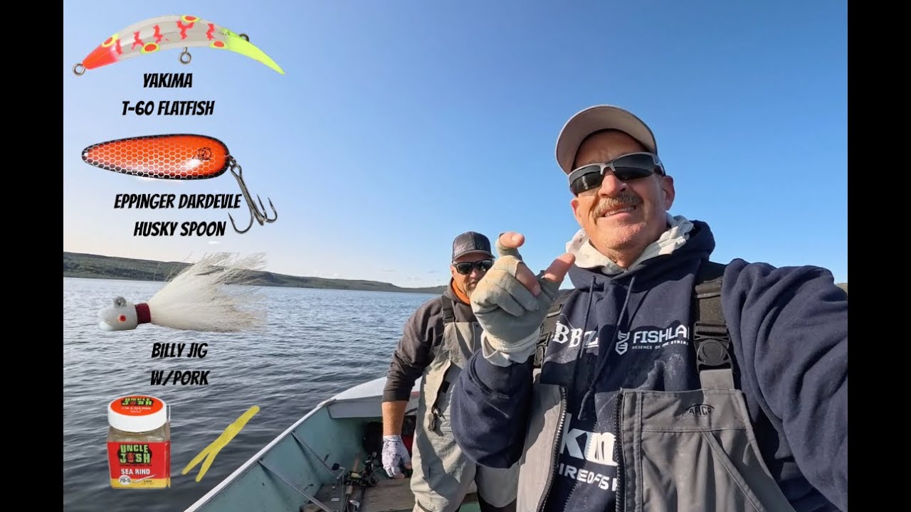 How To Catch Lake Trout On Bucktail Jigs After Ice Out. Plummer's Arctic Lodges
