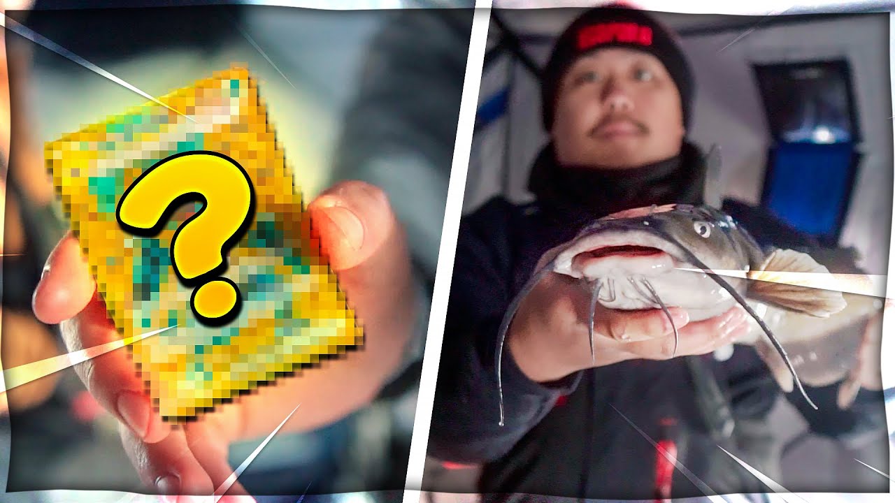 We Pulled INSANE Pokemon Cards While Ice Fishing in Minnesota!