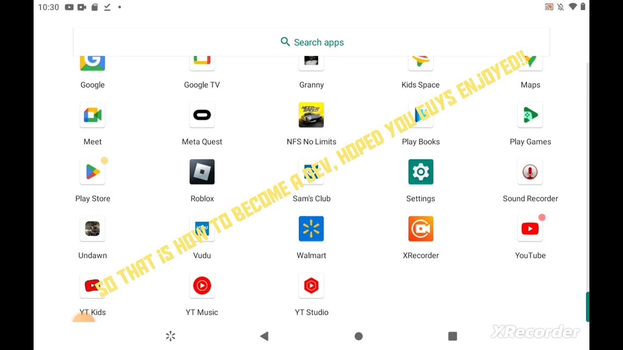 how to get dev mode on a onn. tablet. YouTube