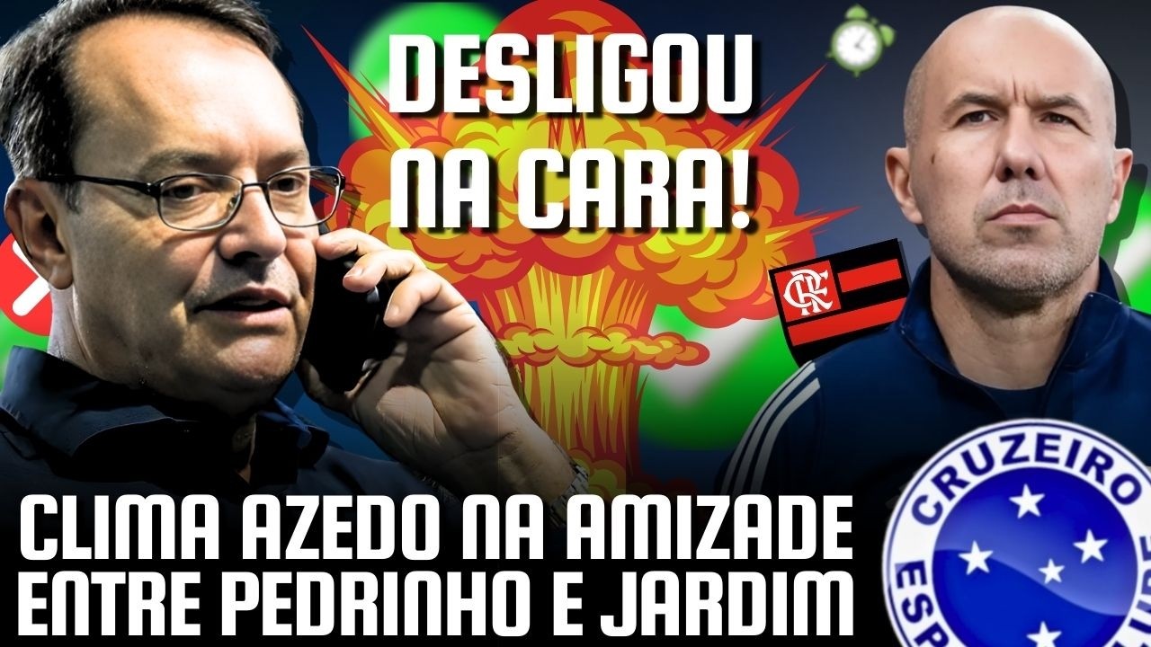 ACABOU! NÃO EXISTE MAIS CLIMA DE AMIZADE ENTRE JARDIM E PEDRO LOURENÇO | CONFIANÇA FOI QUEBRADA