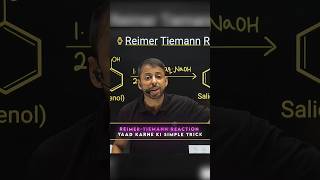 Reimer-Tiemann Reaction yaad karne ki Simple Trick ✨#youtubeshorts #benzeneclasses#neet #jee