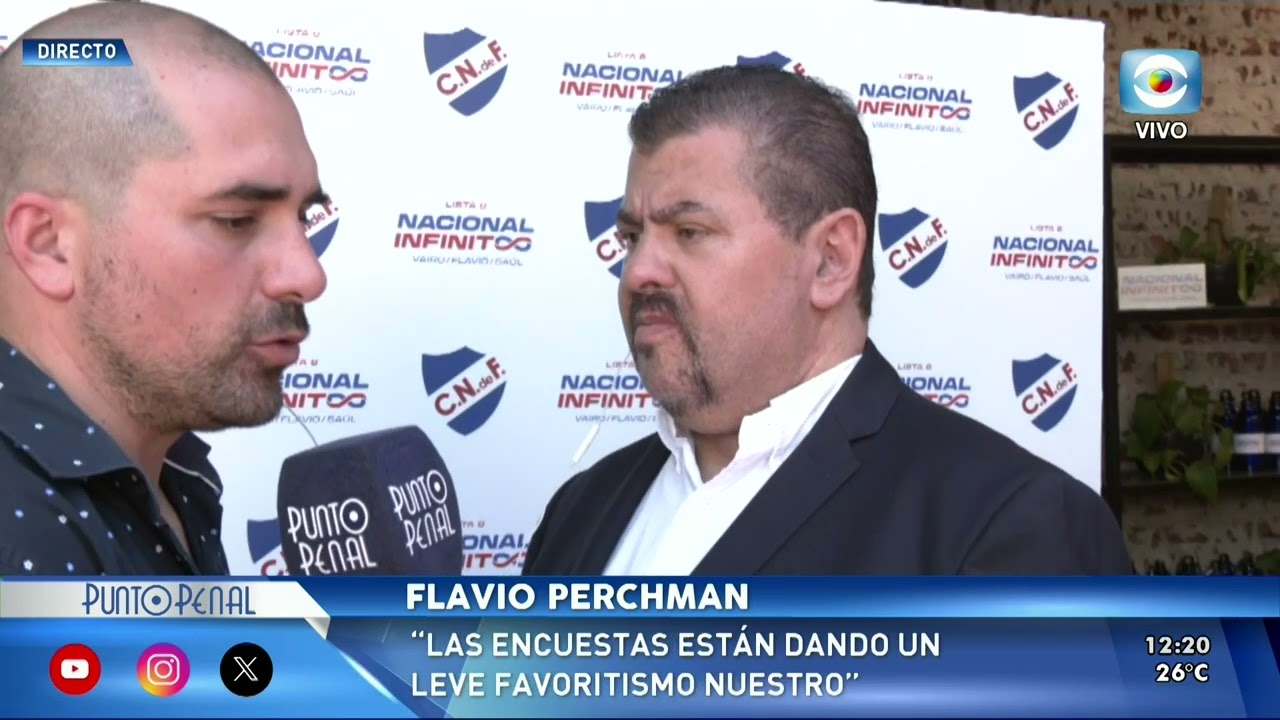 Dialogamos con el candidato a vicepresidente de Nacional: Flavio Perchman