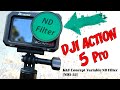 K&F Variable ND Filter + DJI Action 5 = Better Footage!