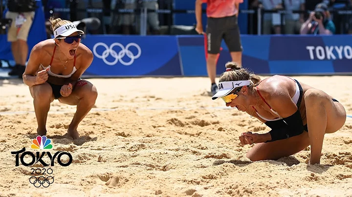 April Ross, Alix Klineman DOMINATE to win Olympic ...