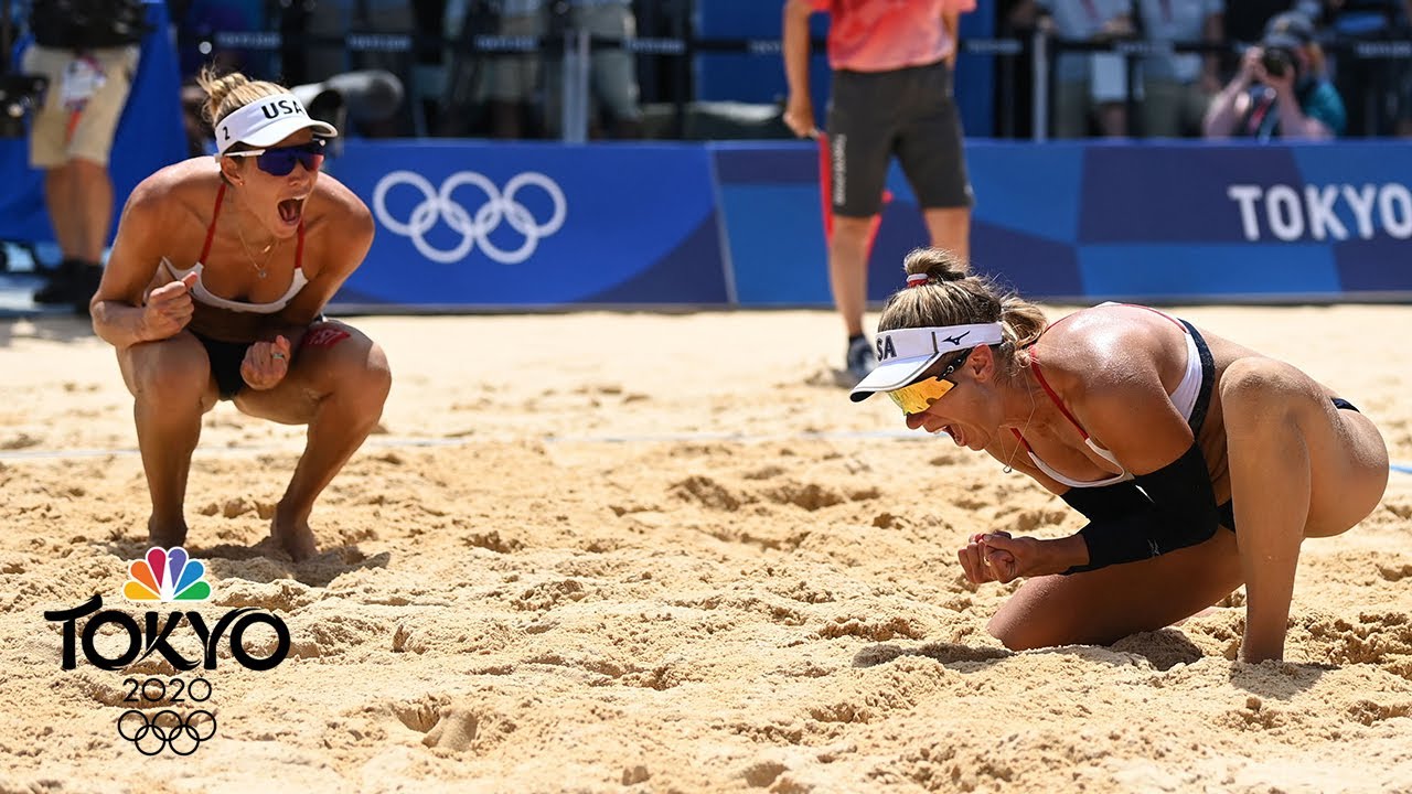 April Ross, Alix Klineman DOMINATE to win Olympic beach volleyball gold in Tokyo NBC Sports