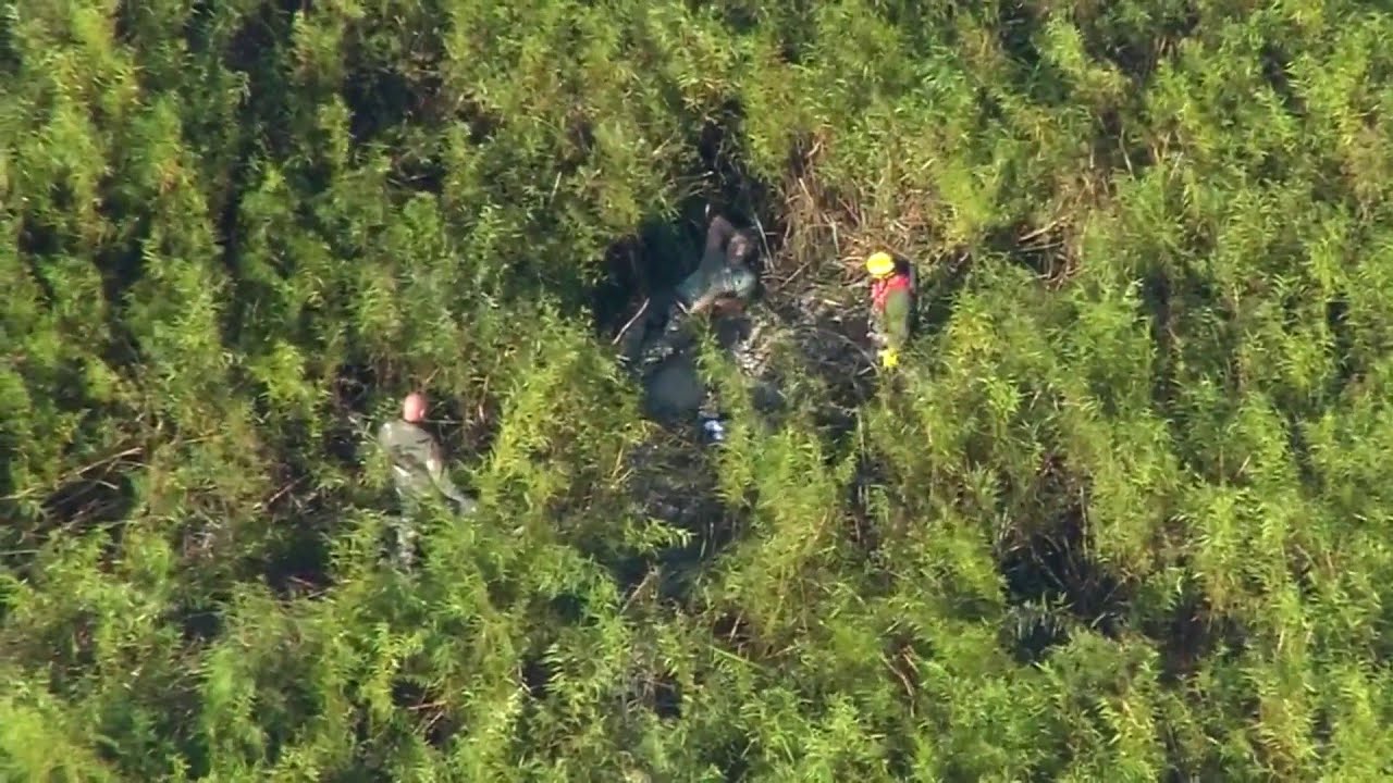 newspaper mockup Crews rescue pilots after hard landings