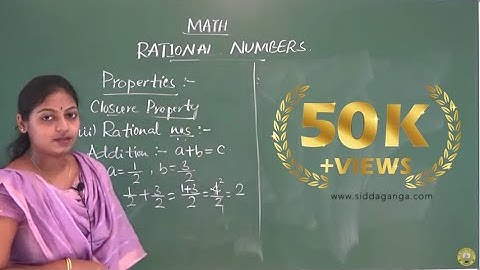 CBSE VIII - STATE 8 - MATHEMATICS - RATIONAL NUMBERS - PART 1