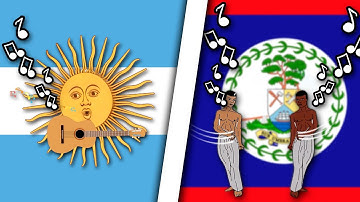 Flags Singing Their Songs🎵 | Fun With Flags