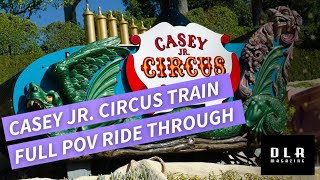 Casey Jr. Circus Train - Full POV Ride Through