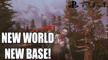 7 Days To Die PS4 Terrible Base Tour W/ Friends - 7 Days to Die PS4 Gameplay
