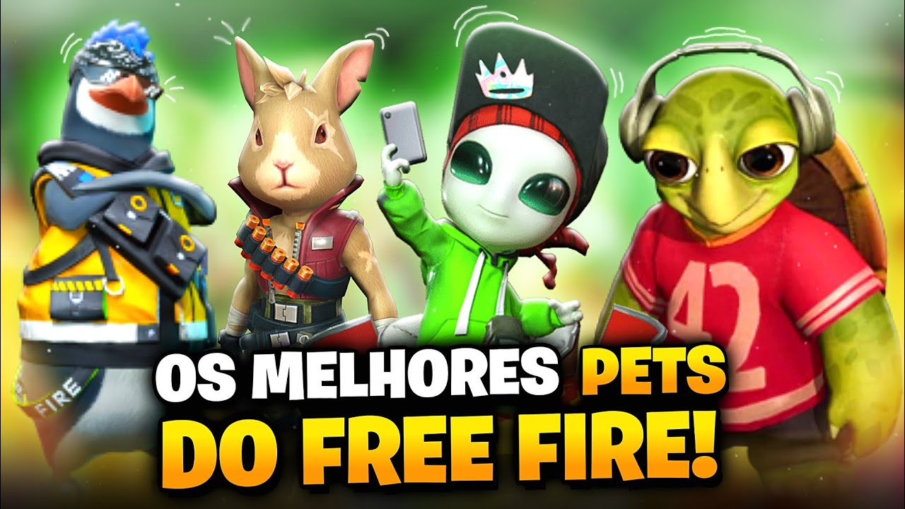 Free Fire: os 5 Melhores Pets para Usar em 2022