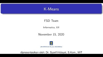 Memahami KMeans (Unsupervised Learning) dengan mudah (Bahasa Indonesia)