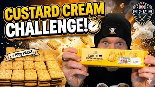Custard Cream Eating Challenge | 800g in One Sitting