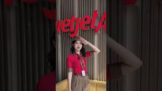 check in VJAA 💖 #CabinCrew #TVHK #Vietjet