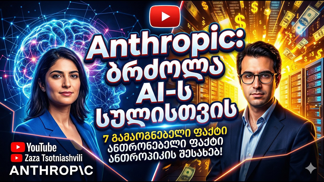 Anthropic: ბრძოლა AI ს სულისთვის - YouTube