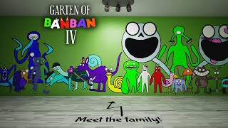 Garten of BanBan 4 - ALL NEW BOSSES + ENDING (Full Gameplay)