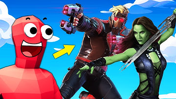 I UPGRADE This Wobbler Into STARLORD And GAMORA! - TABS Unit Creator