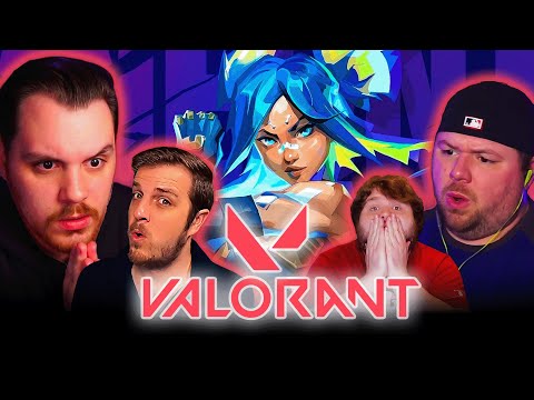 Reacting to EVERY Valorant Agent Trailer  || Group Reaction