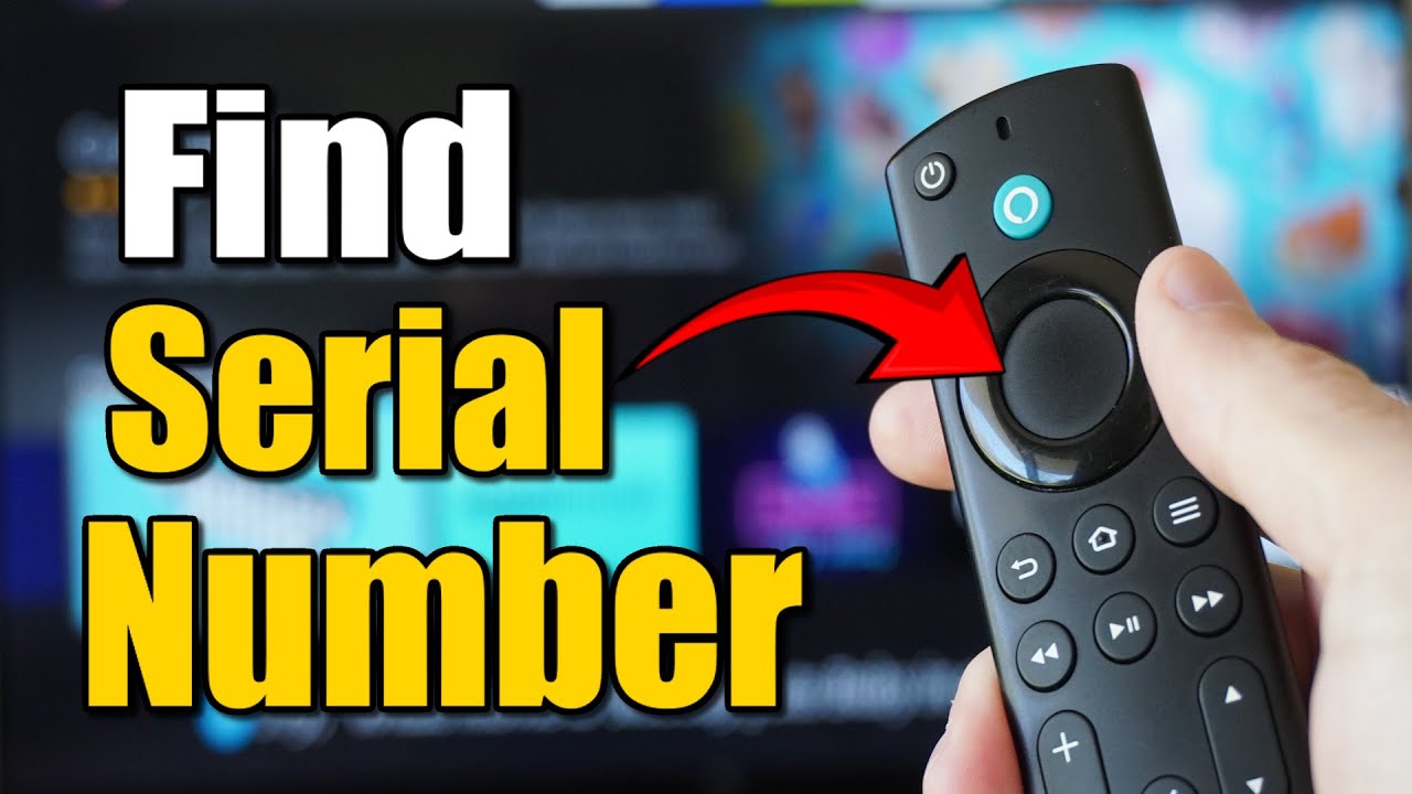 Find your Serial Number & Info on Fire TV Stick (100% Works