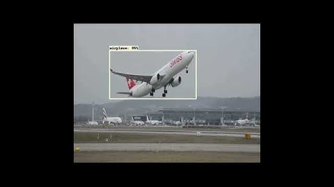 Airplane-clip -- Deep learning object detection