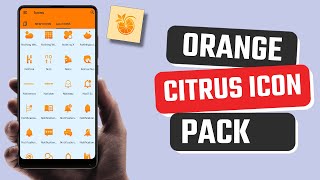 Best Orange Citrus Icon Pack app for Android