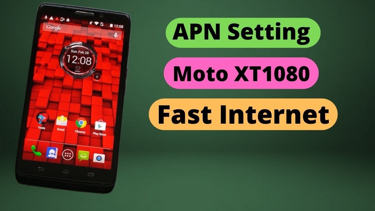 Moto xt1080 Apn Setting 4G Access point name internet setting