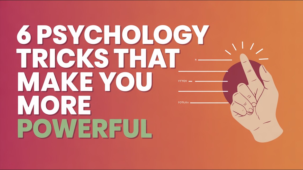 6 Psychology Tricks That Make You More Powerful (LIVE) @UpgradeYourSelf_Knowledge
