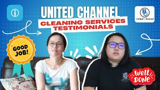 United Channel Cleaning Services Testimonials
