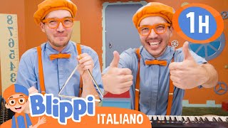 Blippi Il Musicista! Quanti strumenti sa suonare? | Blippi in Italiano | Video educativi per bambini