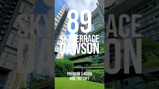 For Sale 3 Room 900 sqft 89 HDB SkyTerrace @ Dawson quiet facing well maintanined.