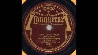 Look Away From The Cross Carter Family 1941