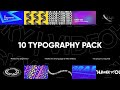 10 Graceful Typography Pack Premiere Pro | videohive