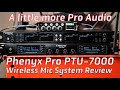 Need wireless mics on the cheap? look no further than the Phenyx Pro PTU7000!