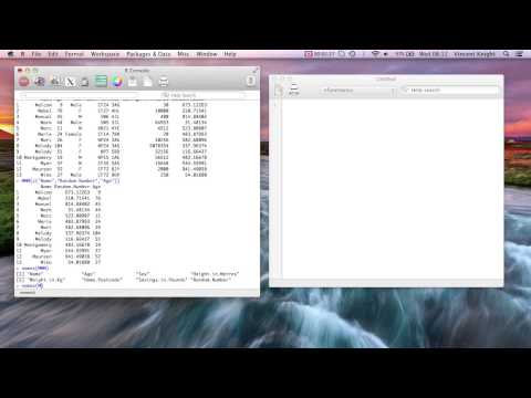 3.3 Manipulating data frames in R
