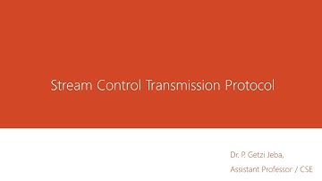 Stream Control Transmission Protocol