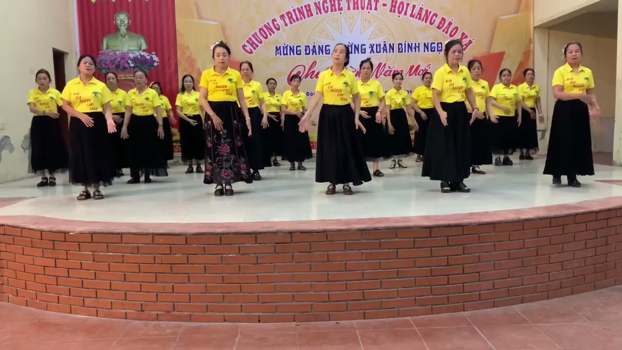 Hội làng Đào xá 2026 tiết mục trầu cau quan họ CLB dưỡng sinh