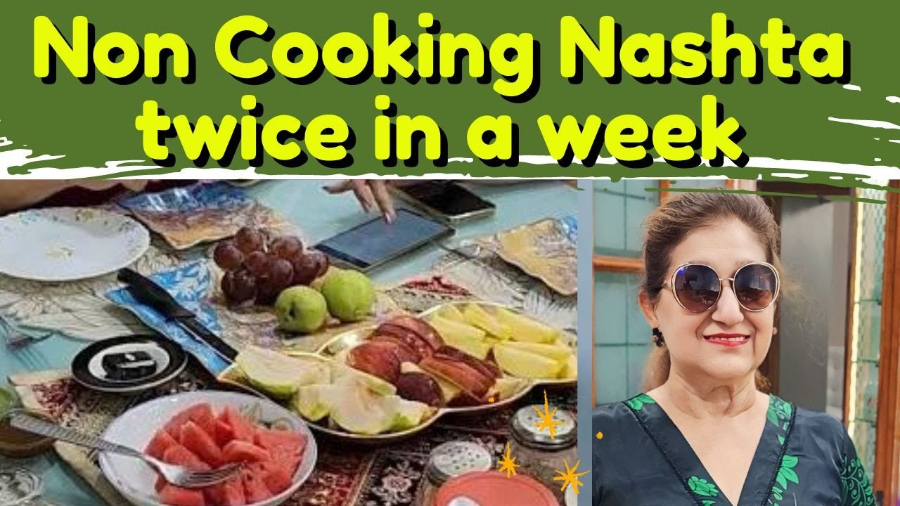 Non Cooking Nashta twice in a week || Ye Healthy bhi tasty v || fruitarian family @tzfoodandlife