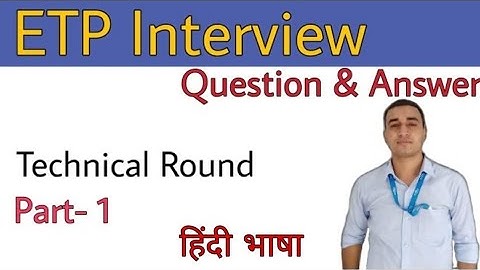 Questions asked in ETP/ STP/ WTP Interview |@ETPKnowledgeJunction #interview #wastewatertreatment