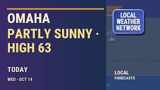 Omaha Weather Today — October 14 | Forecast & Radar