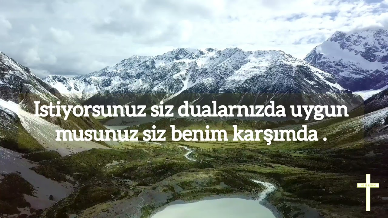 Ağızda yakınsınız kalpten uzak & Hirstiyan ilahileri