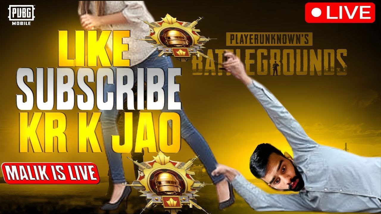 Rush gameplay ds malik live pubg mobile youtube