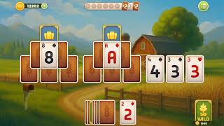 Solitaire Tripack Farm - Relaxing TriPeaks Card Game! screenshot 3