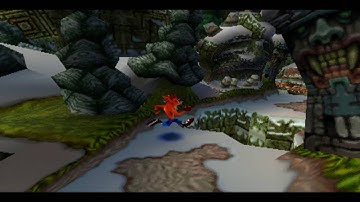 Crash Bandicoot 2 - Falling through ground at Diggin It (glitch)