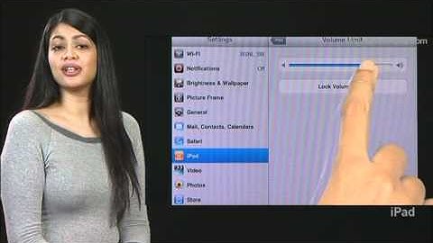 iPad - How to set a volume limit
