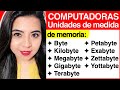 Computadoras #11 - Unidades de medida (Byte, Kilobyte, Megabyte, Terabyte, Gigabyte, etc.)