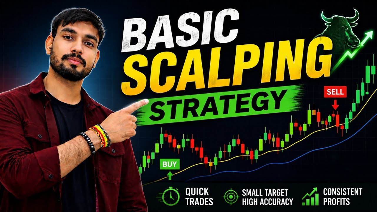 Basic Scalping Strategy For Beginners 🔥 | High Accuracy Trading Setup 📈 ...