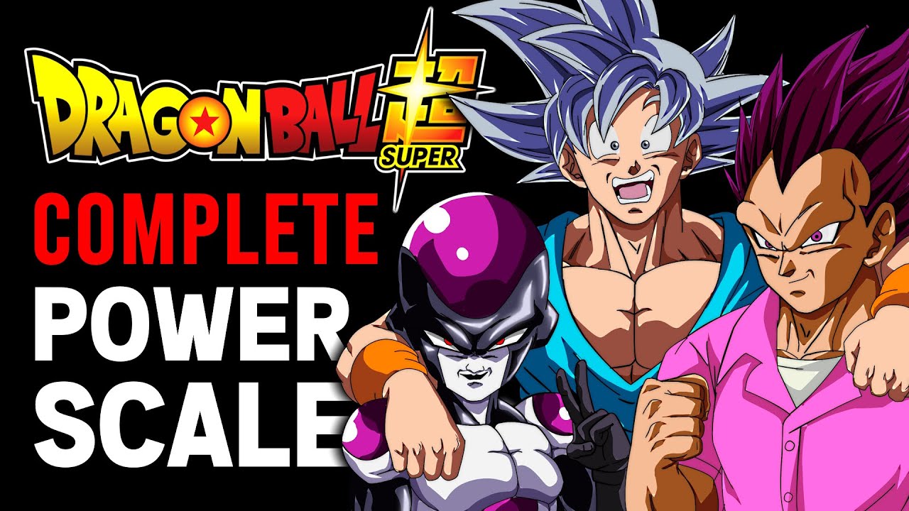 Dragon Ball Super - The Complete Power Scale