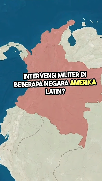 Negara Amerika Latin yang Pernah di Serang US #history #education #trending #viralvideo
